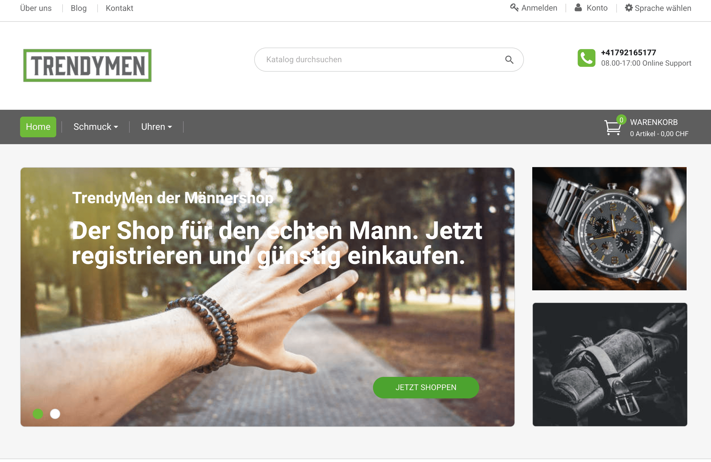 TrendyMen Shop – Schmuck, Uhren und Accesoires für richtige Männer