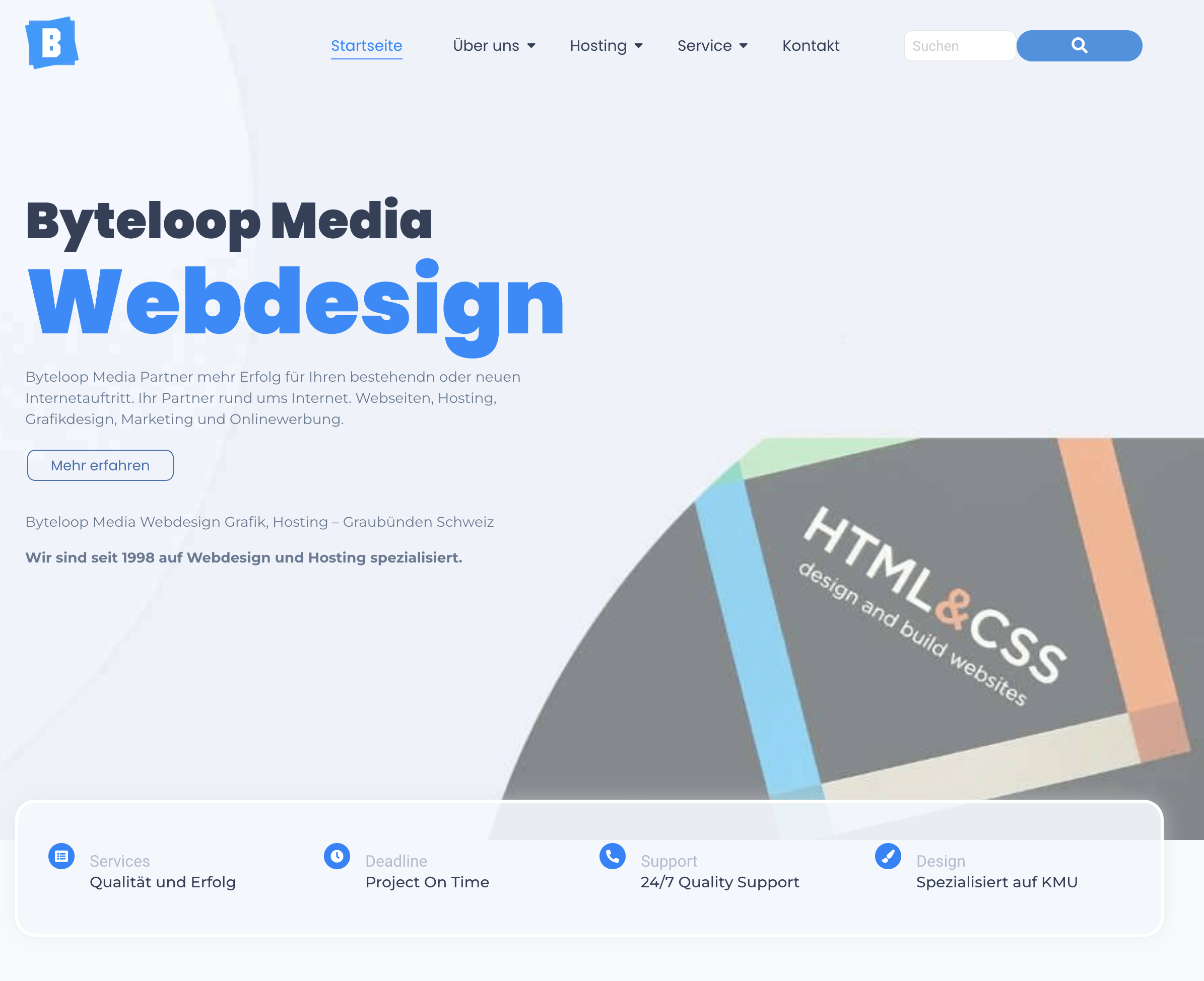 Byteloop Media – Webdesign Graubünden