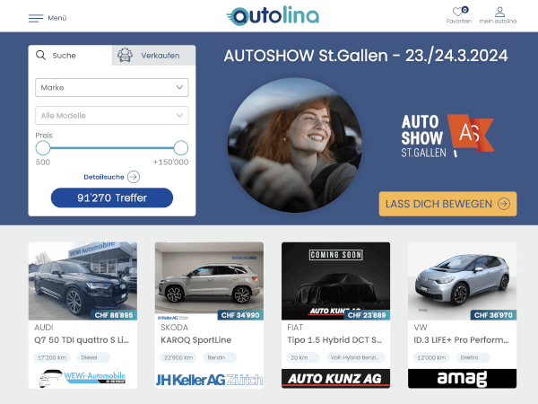 AUTOLINA – Auto Occasionen kaufen