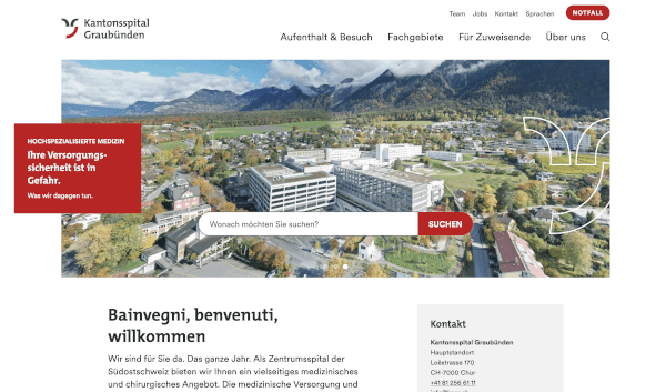 Kantosspital Chur – Graubünden