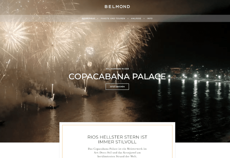 Copacabana Palace, A Belmond Hotel, Rio de Janeiro